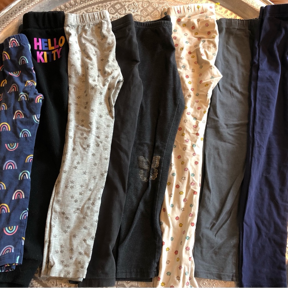 Girls Leggings pants gap, hello Kitty, old navy, cat & jack etc